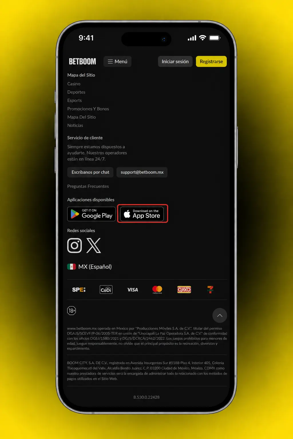 Pasos para instalar Betboom como app web progresiva en iPhone o iPad con iOS 13 o superior desde Safari