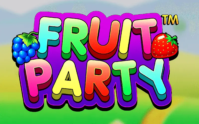 Consiga multiplicadores aleatorios y combinaciones en racimo en Fruit Party en BetBoom.