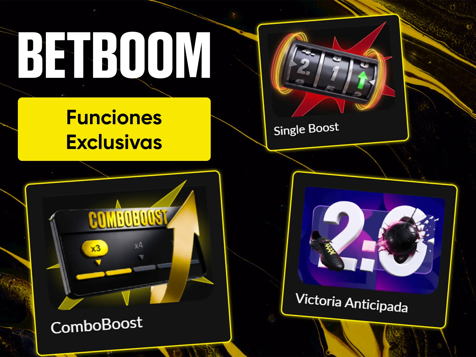 Disfruta de las promociones especiales con funciones exclusivas en BetBoom.