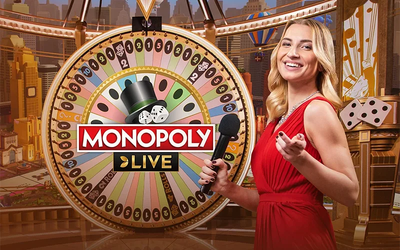 Participe en el juego de mesa interactivo en vivo con Monopoly Live en BetBoom.